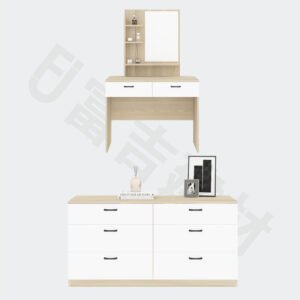 chest of drawers & dressing table